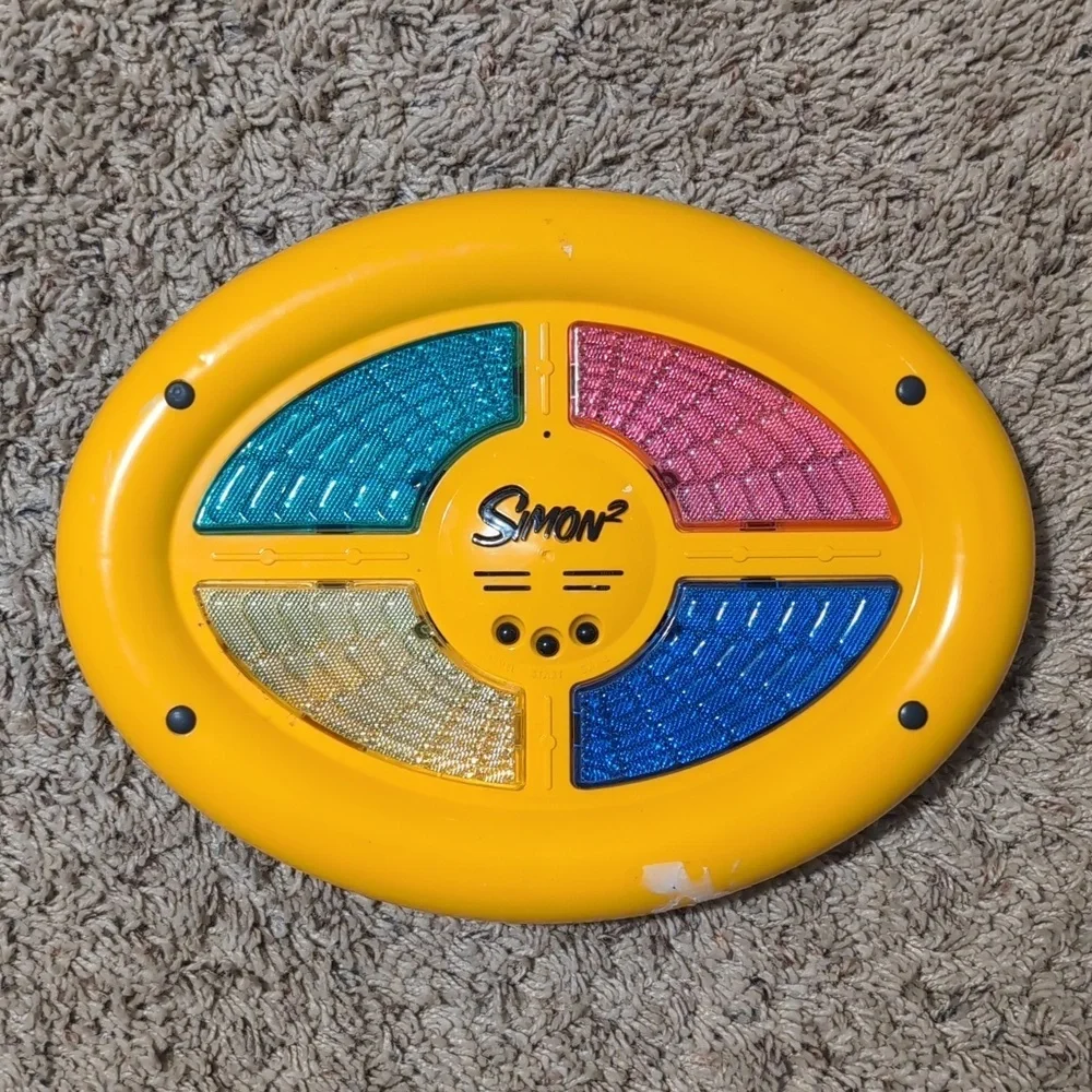 Vintage Large Simon2 Simon Says Electronic Memory Game by Hasbro 2000